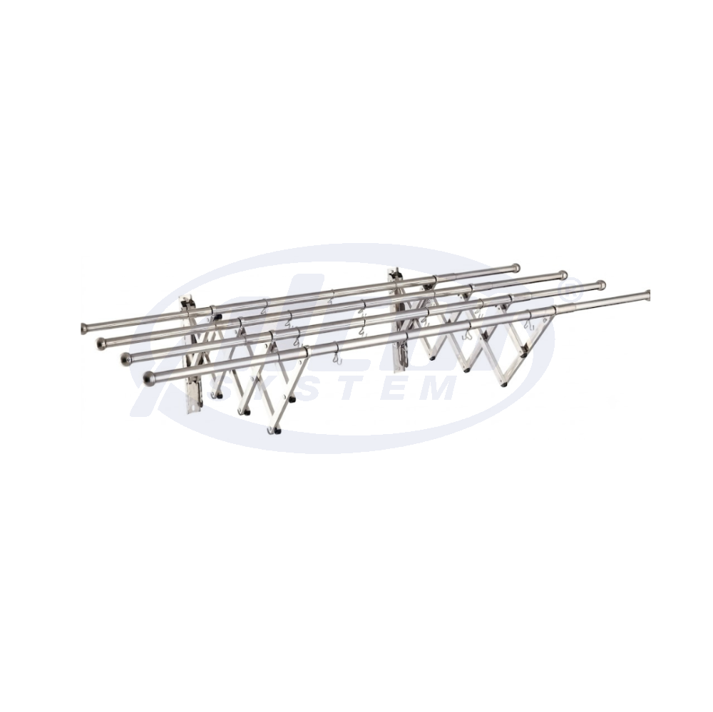 4 Bars Adjustable Clothes Hanger #CLH-SY532-4-SS