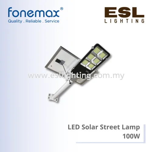 聽聽FONEMAX LED Solar Street Lamp 100W 聽- 30027461