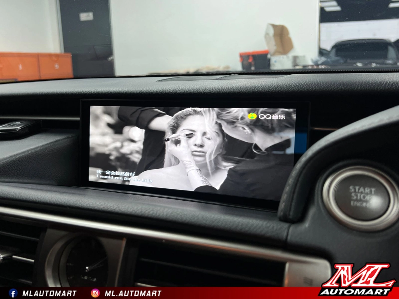 Lexus IS250 XE30 Android Monitor