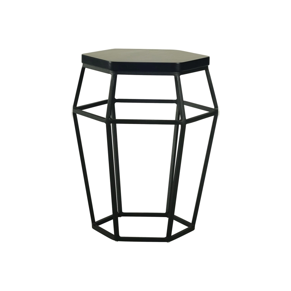 Ford Stool / Ford Side Table - Black
