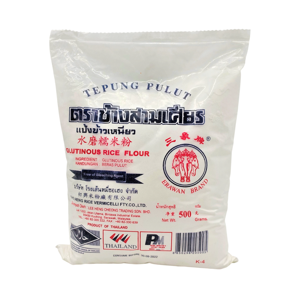 Erawan Brand Tepung Pulut / Glutinous Rice Flour 500g