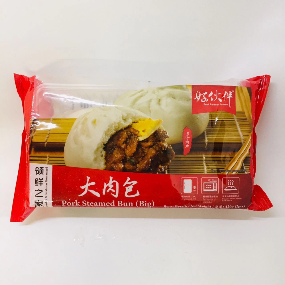 Best Partner Pork Steamed Bun(Big)好夥伴大肉包2pcs