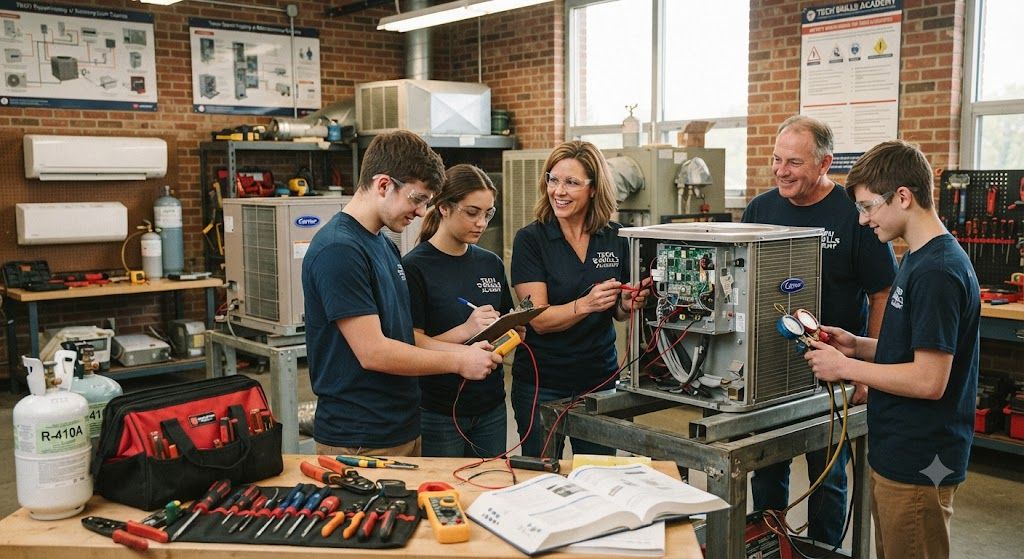 HVAC repair and maintenance certification course