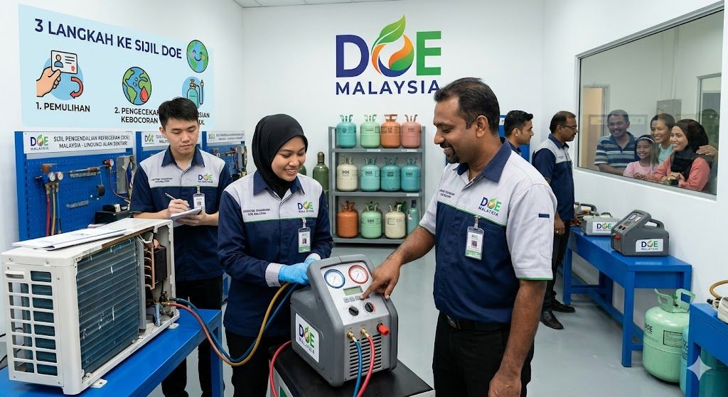 refrigerant technician legal requirements Malaysia