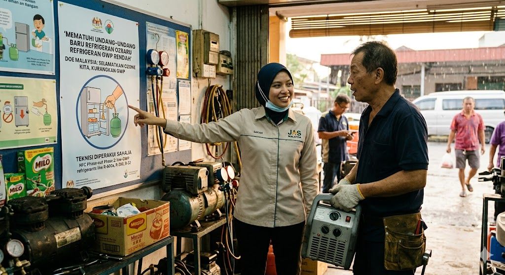 low GWP refrigerant law Malaysia DOE