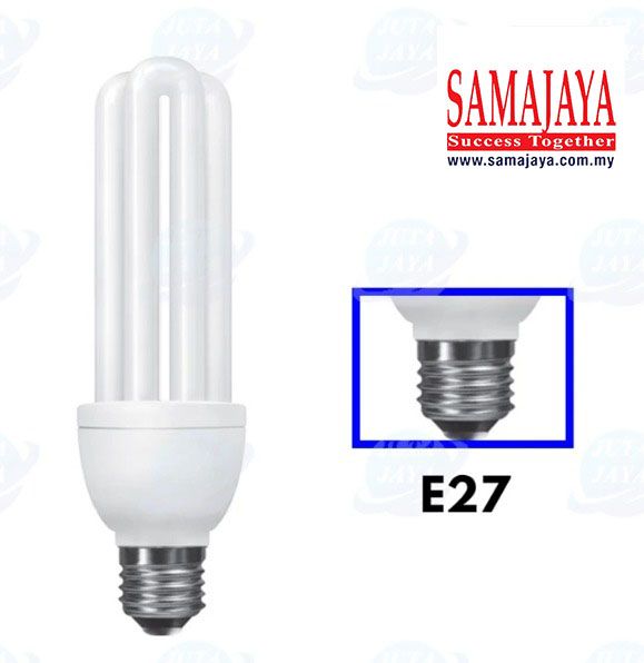 JSE PLCE 3U 24W 6500k E27 Bulb/ Energy Saving Bulb (Cool Daylight)