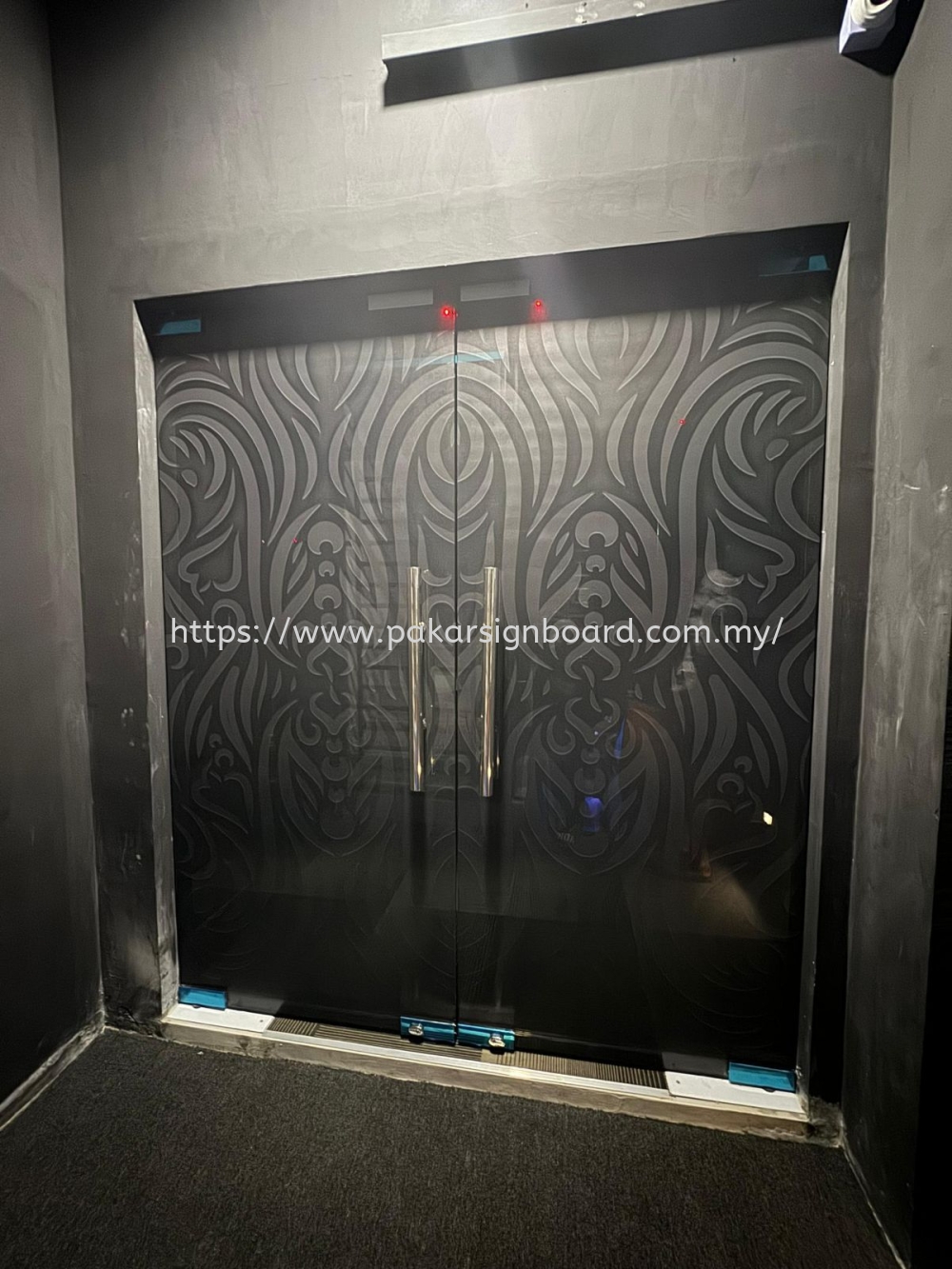 GLASS DOOR STICKER (ONE WAY VISION STICKER)