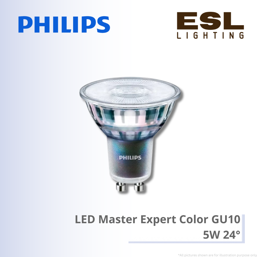 PHILIPS LED Master Expert Color GU10 5W 24掳 - 929001347008 / 929001347108