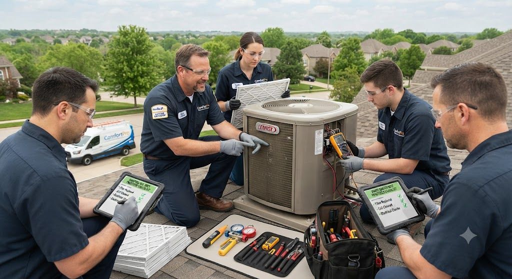 Professional HVAC maintenance best practices training