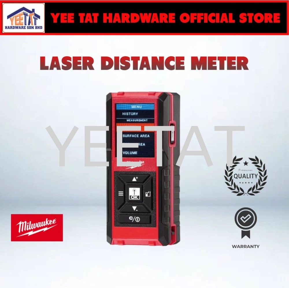 [ MILWAUKEE ] LDM 100 Laser Distance Meter 100M