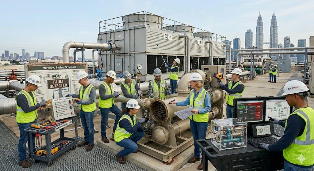Cooling tower and chiller troubleshooting course