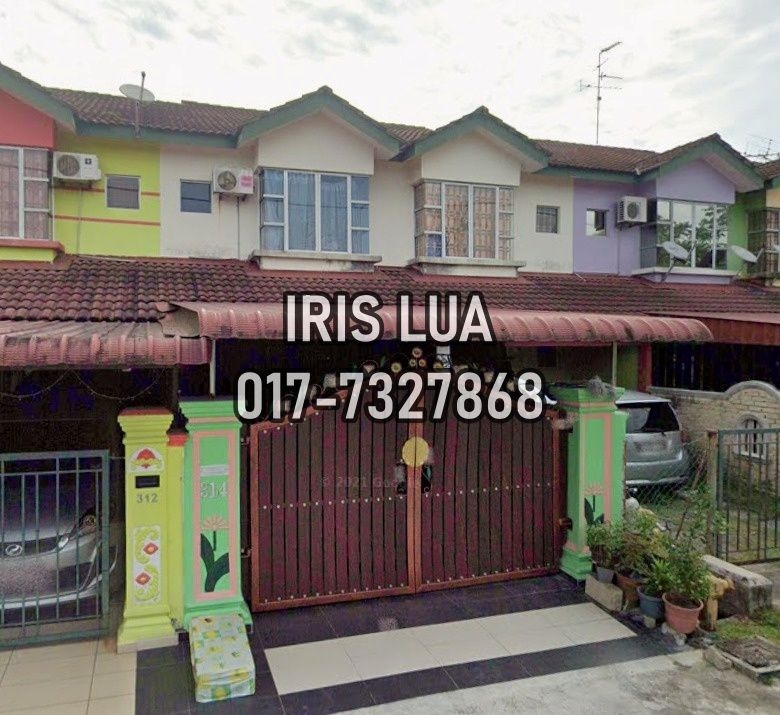 Taman Cahaya Masai @Double Storey Terrace House Bank Lelong/Auction
