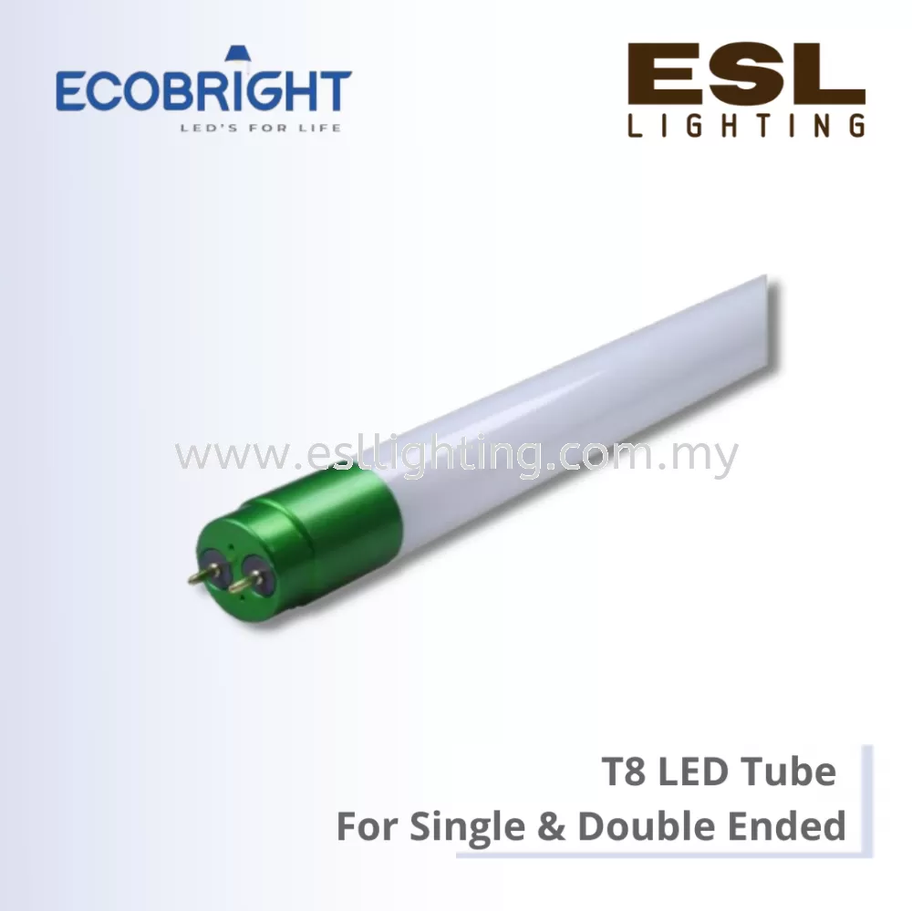 ECOBRIGHT T8 LED Tube 30W - 30WT8G 4ft Single Ended and Double Ended