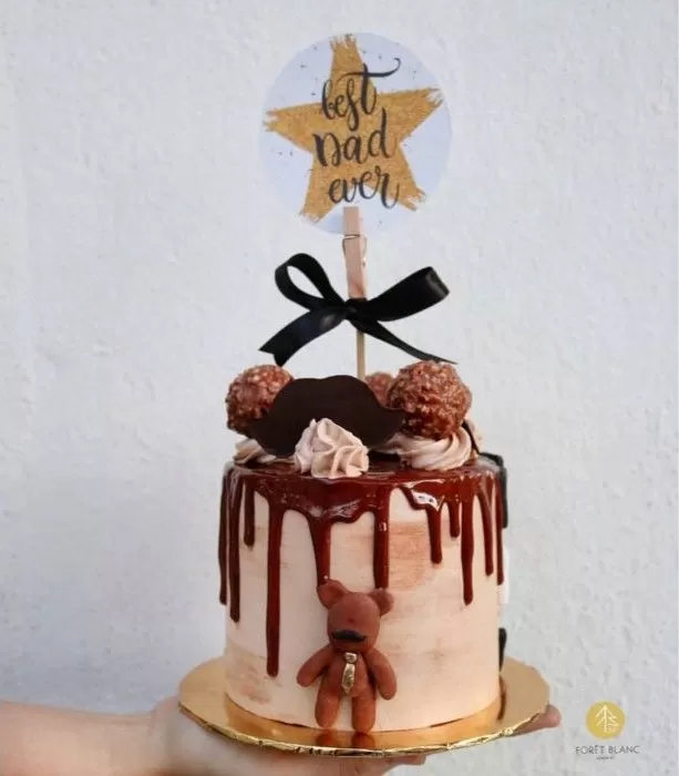 Chocolate Hazelnut Ferrero Roche Cake 4" (Same Day Deliver)