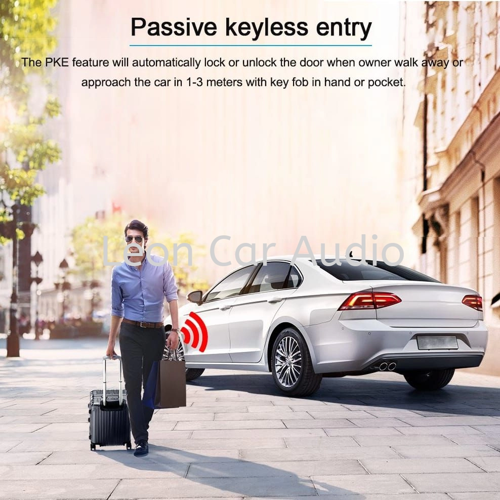 Nissan livina PKE fully Keyless intelligent smart alarm system with Push start button and engine auto start