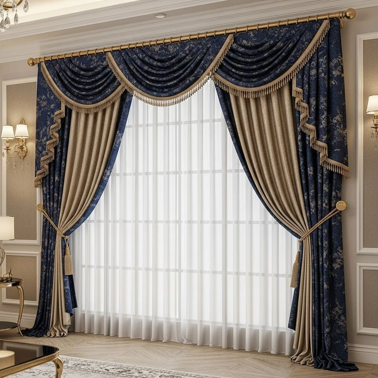 Modern Scallop Curtains in Selangor