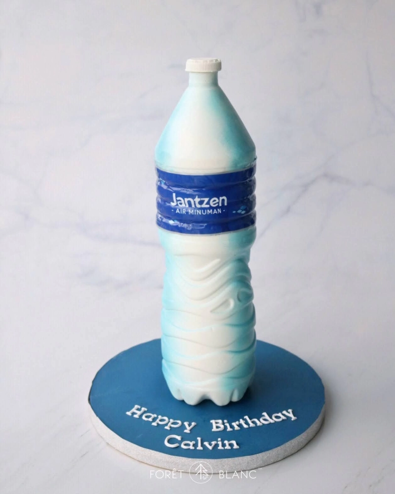 Mineral Water Bottle Cake