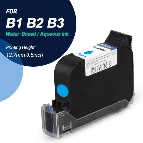 BENTSAI BT-2561N Cyan Original Water-Based Water-Soluble Ink Cartridge - 1 Pack (Ink Cartridges Malaysia)