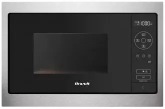 Brandt Built In Microwave BMS7120X - Stainless Steel (26L)