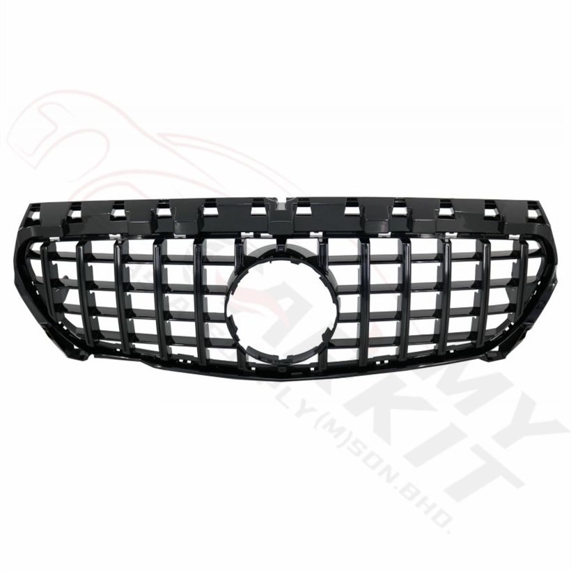 MERCEDES BENZ CLA W117 GT GRILLE GLOSS BLACK