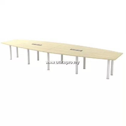 Boat Shape Conference Table | Meeting Table Kajang IPBBC 