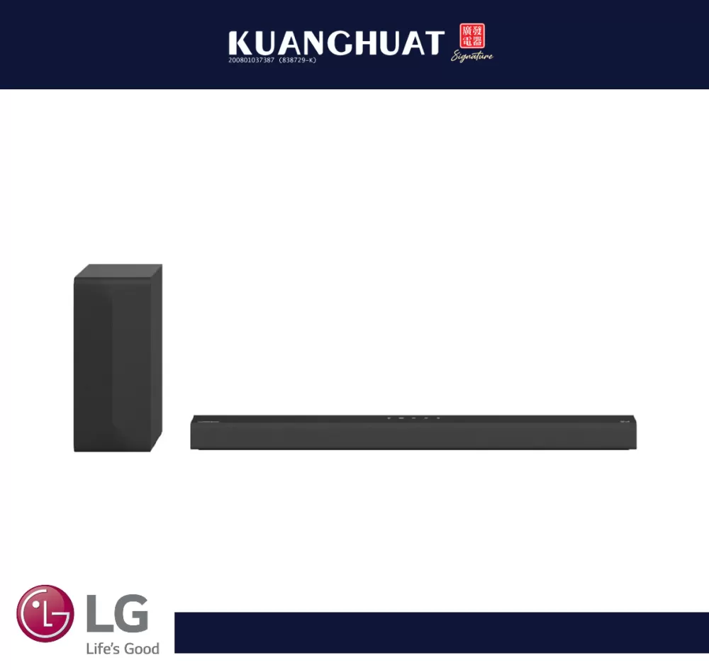 LG 3.1ch High Res Audio Sound Bar with DTS Virtual X S65Q