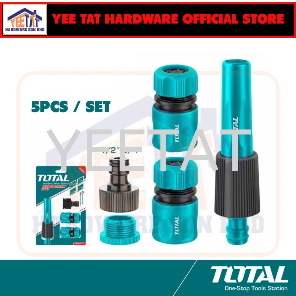 [ TOTAL ] THHCS05122 TWIST NOZZLE SET 5 PIECE