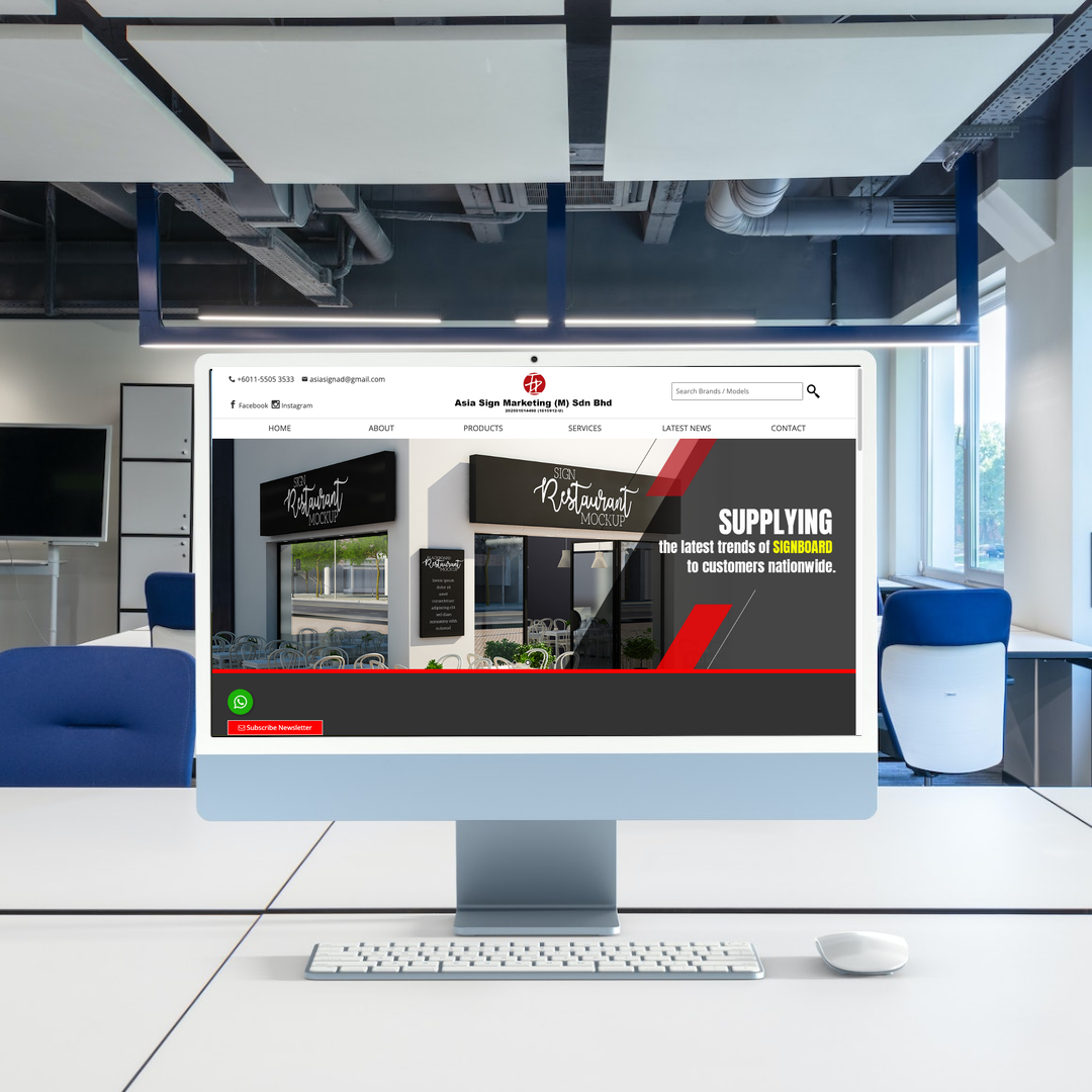 Buyer-ready Printing & Signage portfolio for Kuala Lumpur enquiry intent