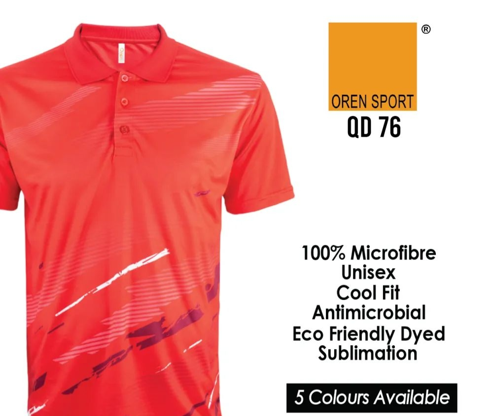 Dri-Fit Plain Polo Shirt - QD76