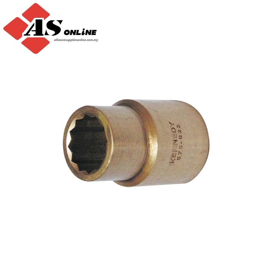 KENNEDY 3/4in. Drive, Non-Sparking Socket, 36mm, Metric / Model: KEN5758340K