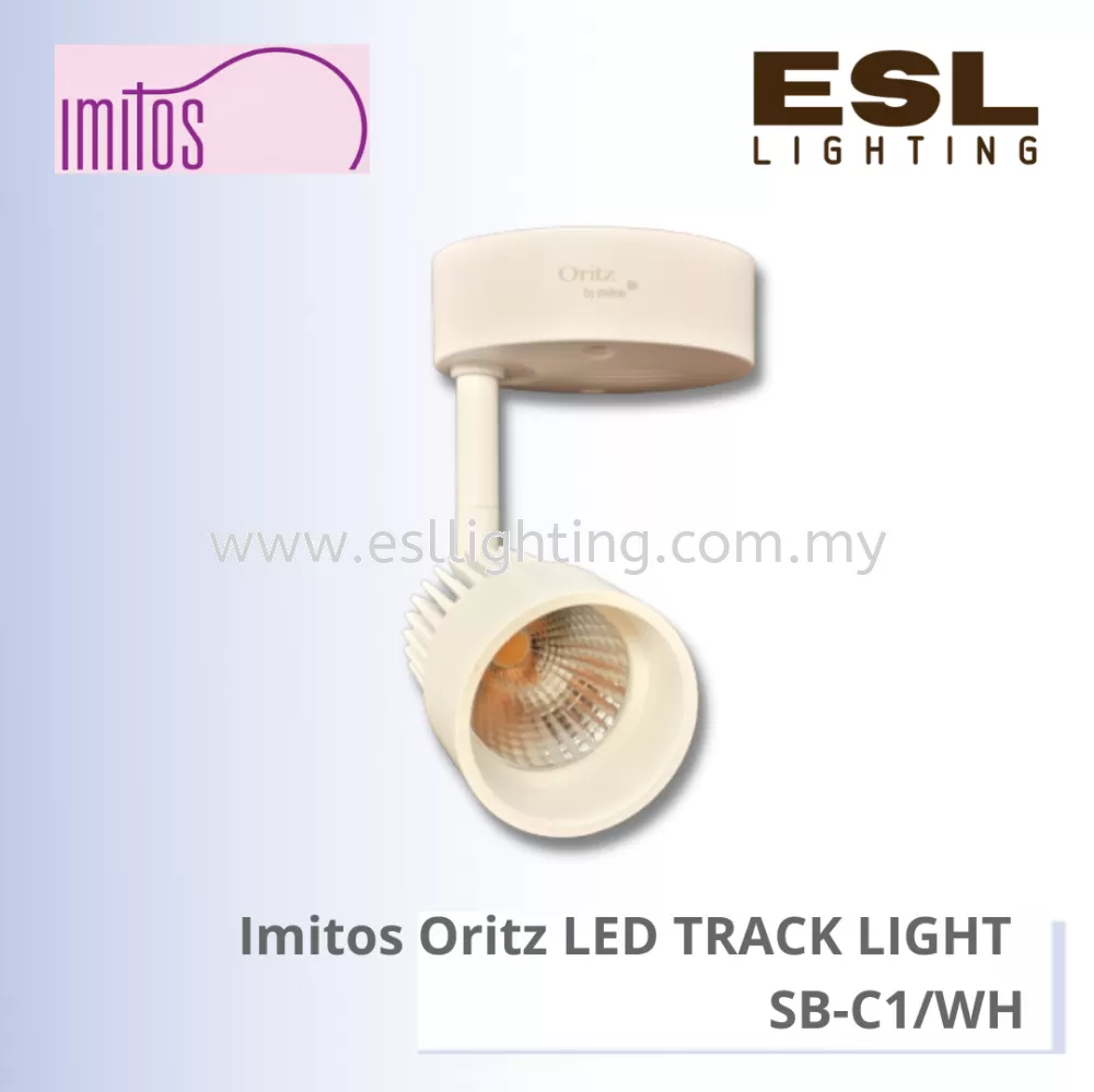 IMITOS Oritz LED TRACK LIGHT 10W - SB-C1/WH