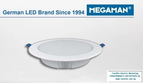 Megaman 5 Inch 12W Round 3000K LED Downlight