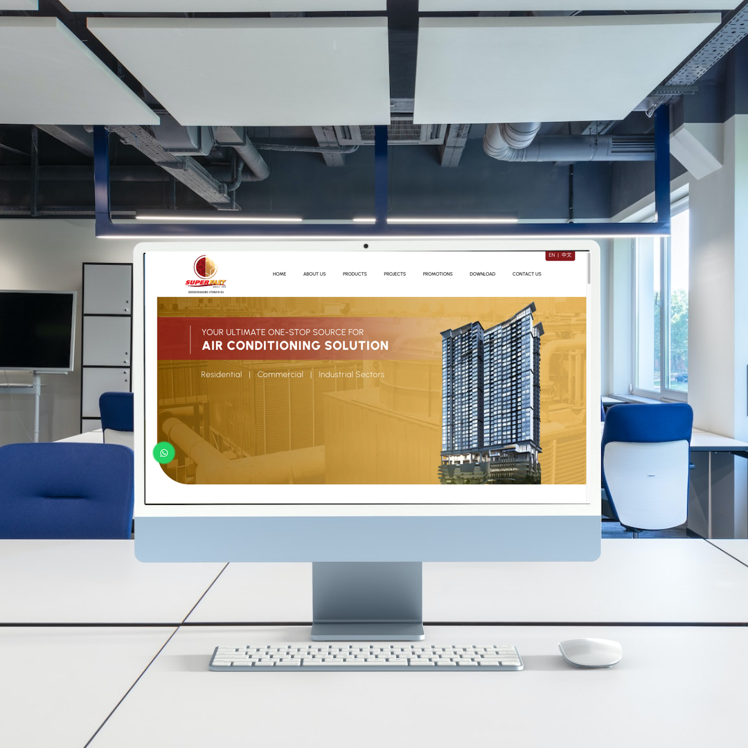 Skudai Air Cond Service Calls Need a Faster Website Flow