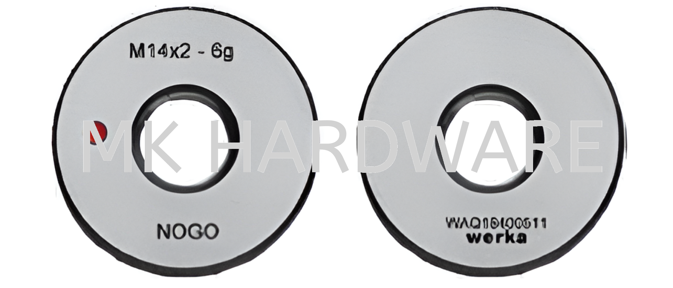 THREAD RING GAUGE - METRIC FINE THREAD, NO-GO END 5110-56-16N