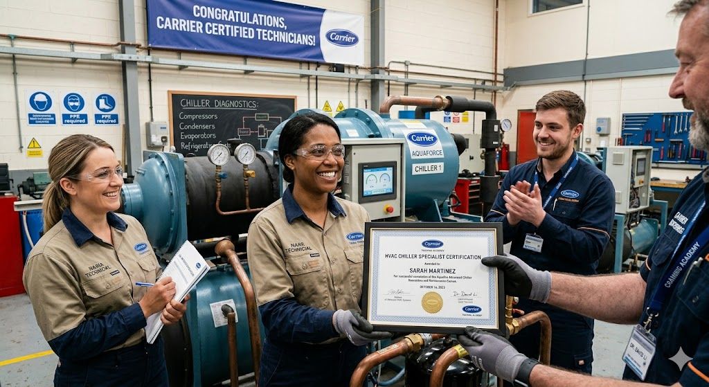HVAC chiller certification