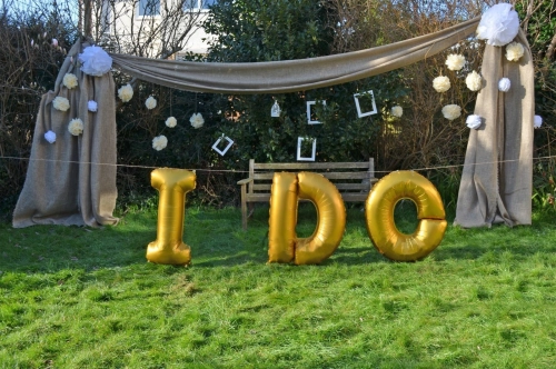 40inch Foil Balloon Alphabet I - Gold (FB-40-IG)