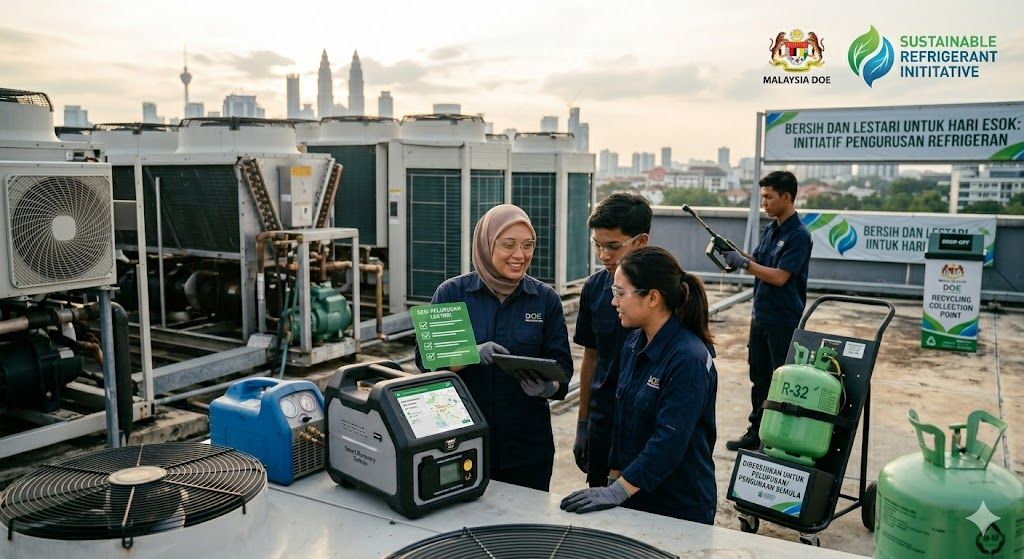 refrigerant recovery sustainable management Malaysia