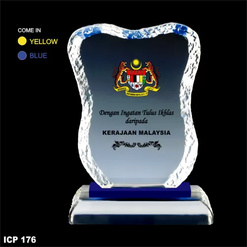 Exclusive Crystal Plaque - ICP 176