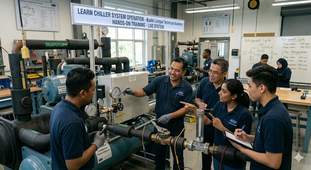 Learn chiller system operation