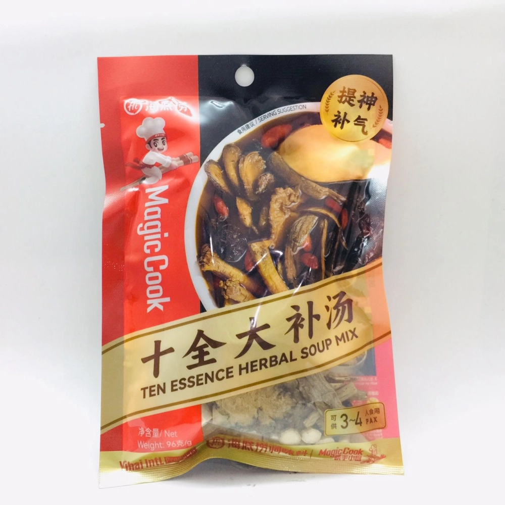 Haidilao Herbal 10 Essence Soup Pack 海底撈十全大補湯96g