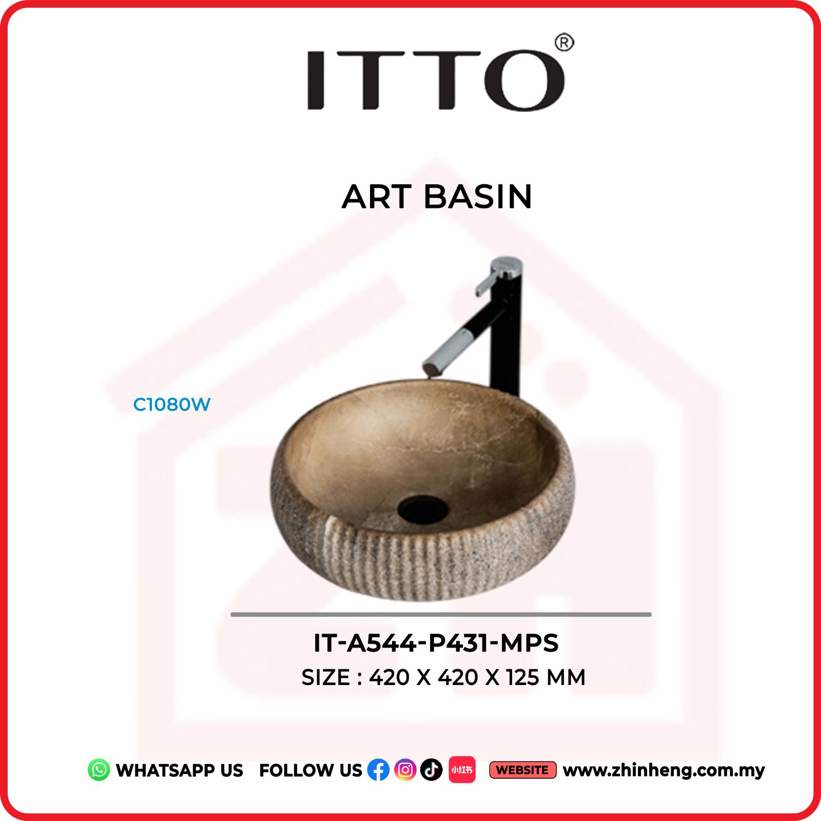 ITTO ART BASIN IT-A544-P431-MPS