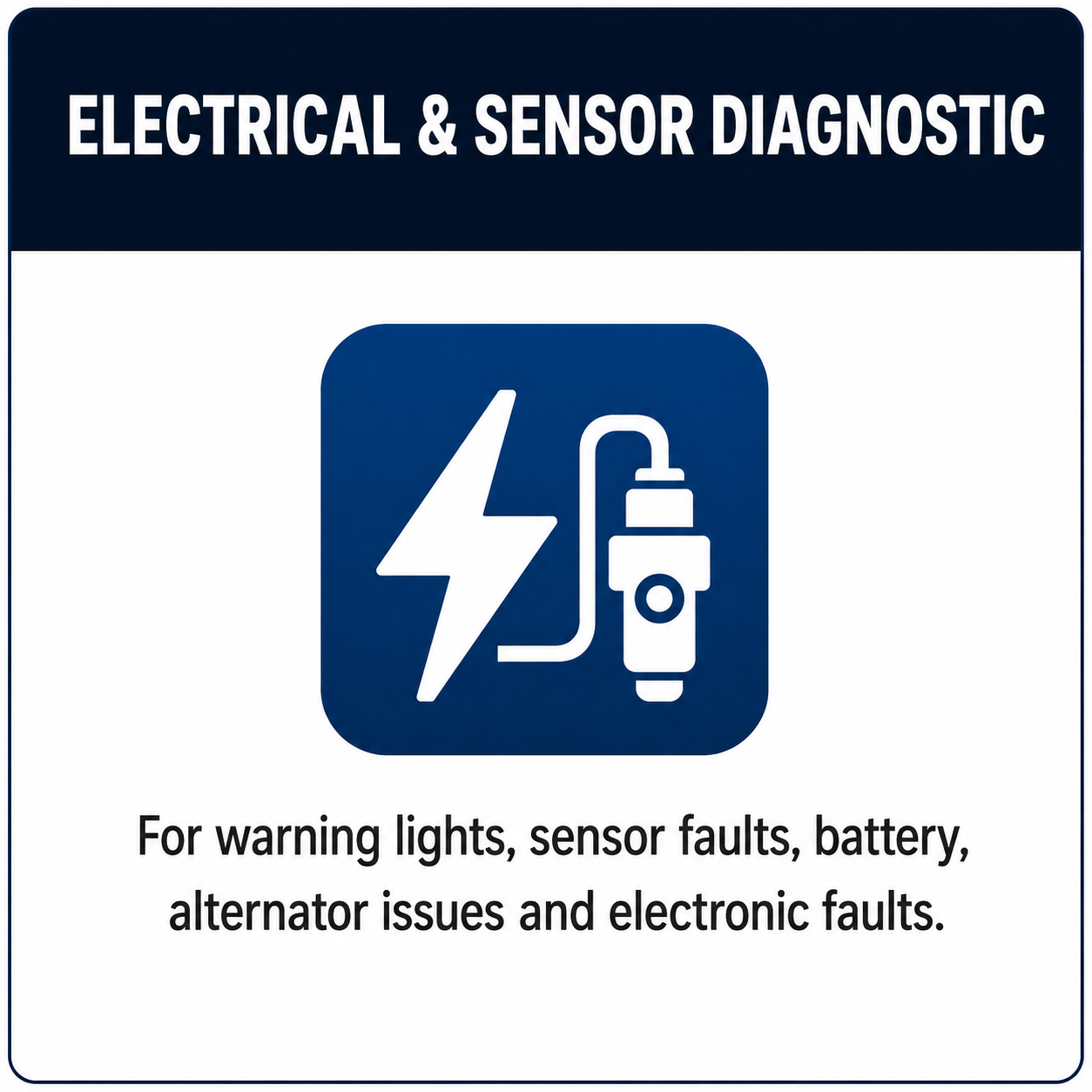 Electrical & Sensor Diagnostic