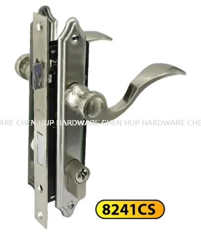 Narrow Stile Mortise Lock - 8241CS