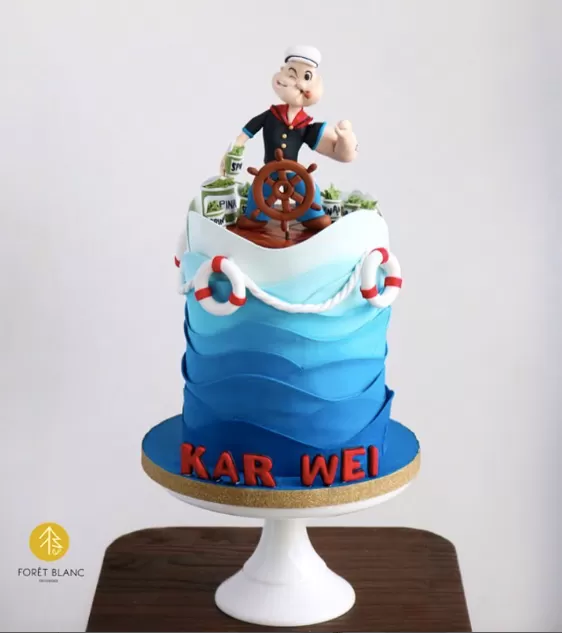 Popeye Sailorman Cake