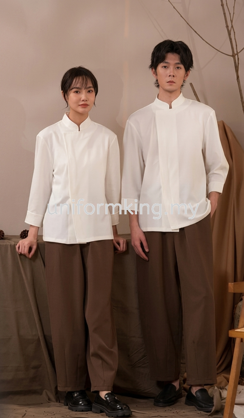 Quick-Dry F&B Uniform – Moisture-Wicking Food & Beverage Workwear | Lightweight, Breathable & Durable Uniform for Restaurant, Cafe & Kitchen Staff