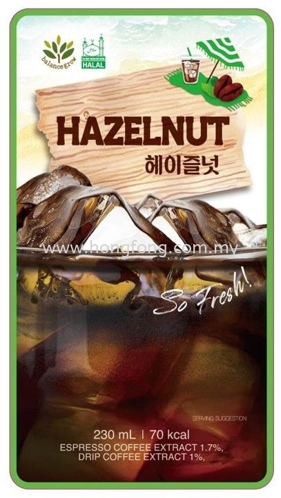 BALANCE GROW S/POUCH COFFEE-HAZELNUT FLV(230ML)