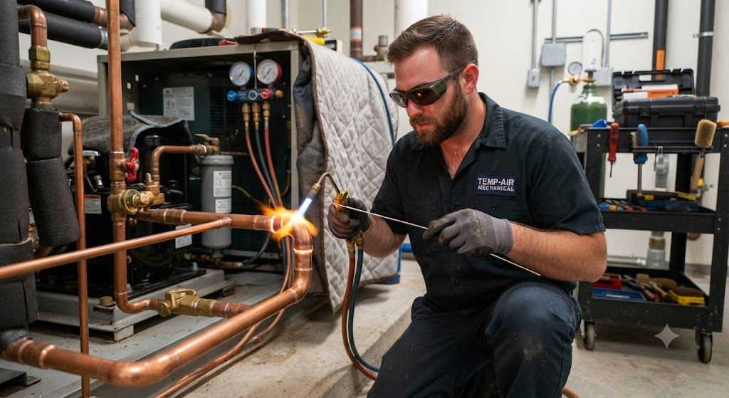refrigeration copper brazing best practices