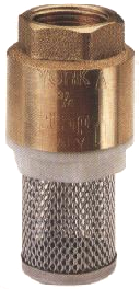 Brass Spring Foot Valve