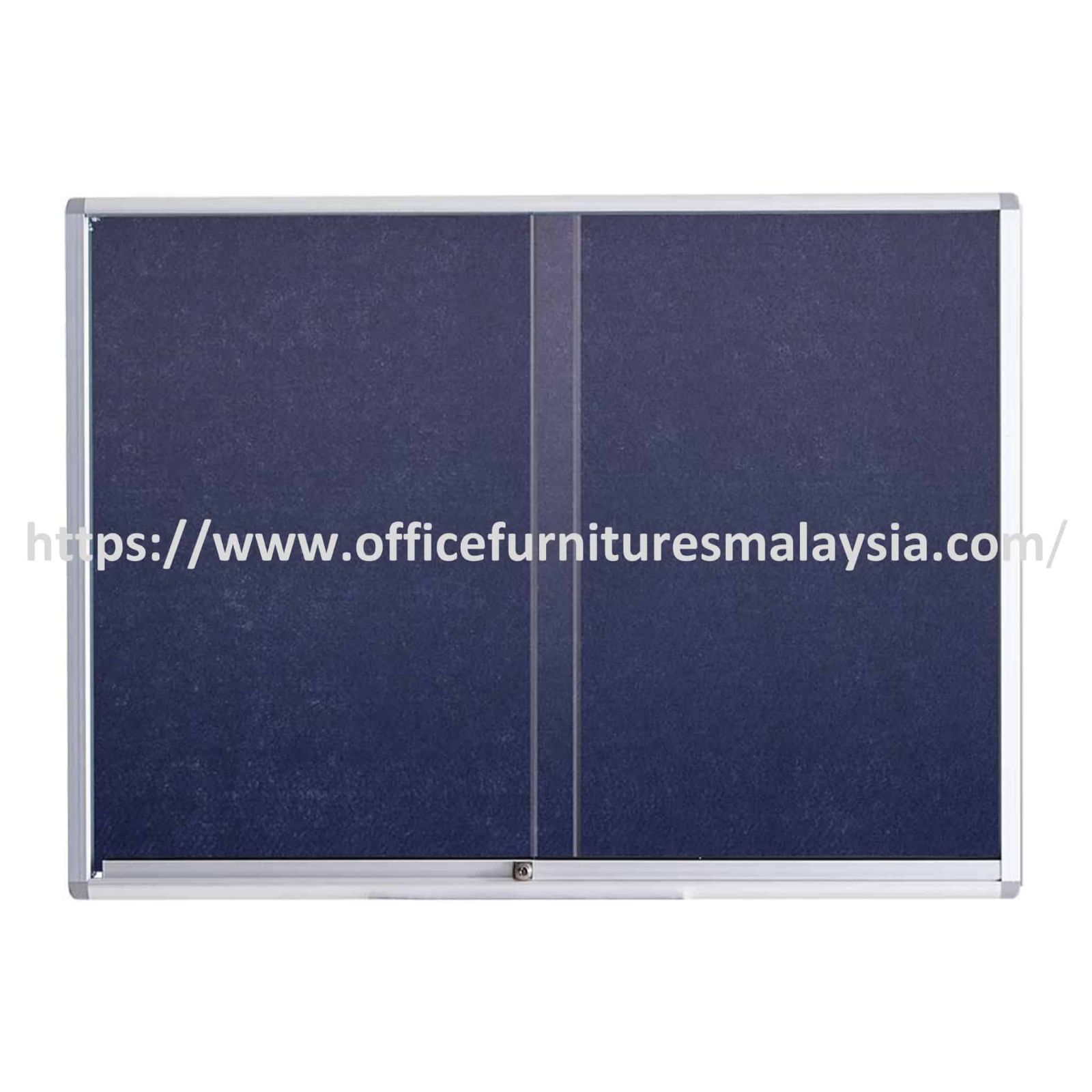 2 ft x 4 ft Sliding Glass Door With Notice Velvet Board OFMVG24