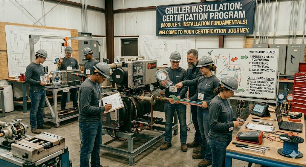 Chiller installation certification program